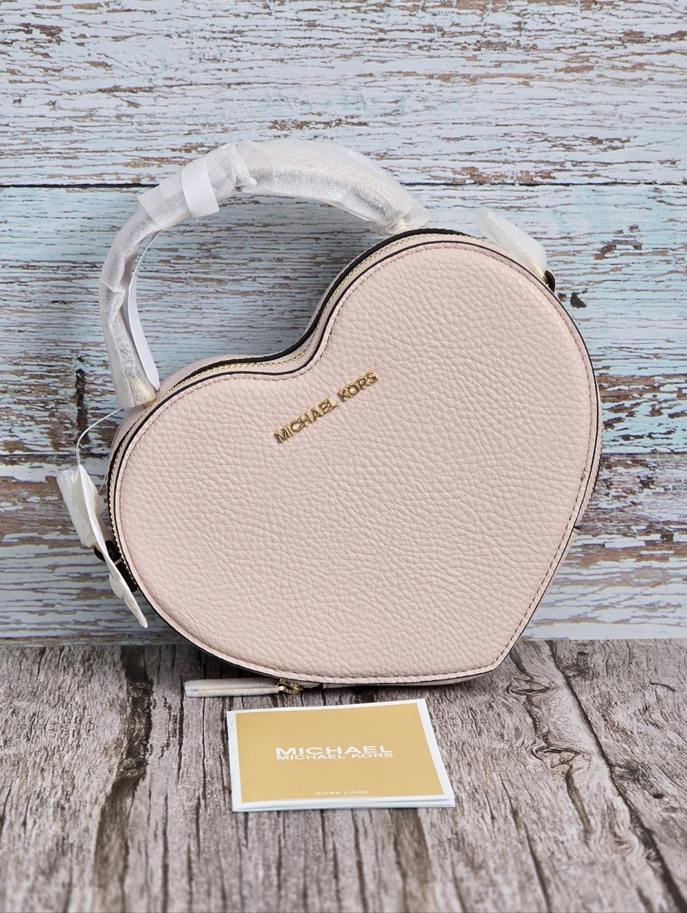 *NWT* MICHAEL KORS Outlet Jet Set Small Heart Crossbody Bag - Picture 3 of 8